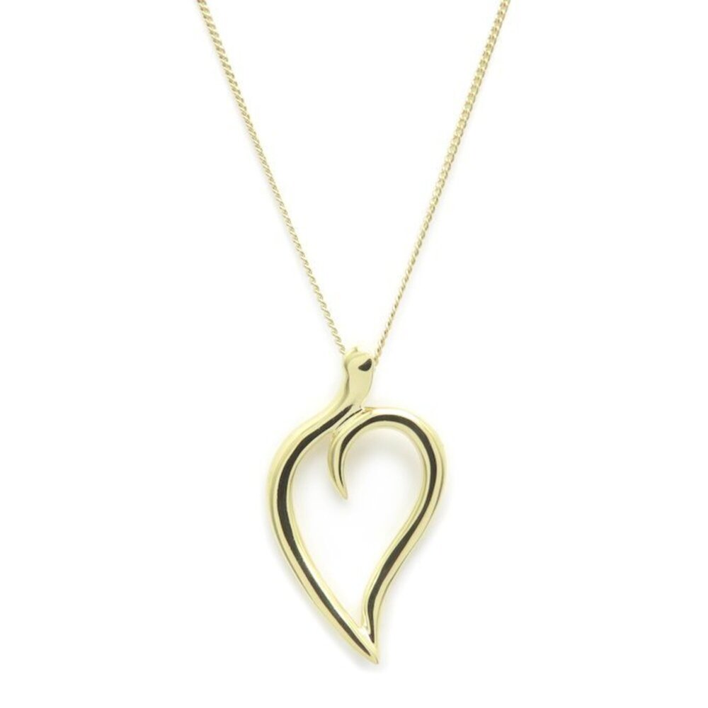TIFFANY Authentic 18k Gold Heart Necklace